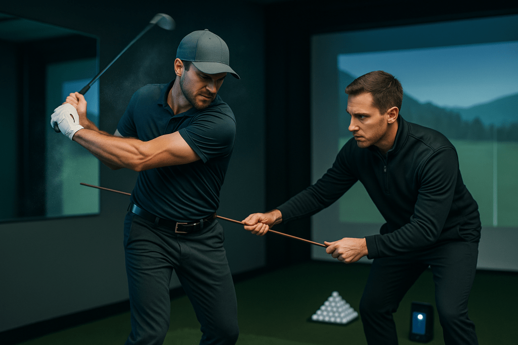Welke fouten maken veel golfers bij indoor golf en hoe voorkom je dat je techniek er juist op achteruitgaat?