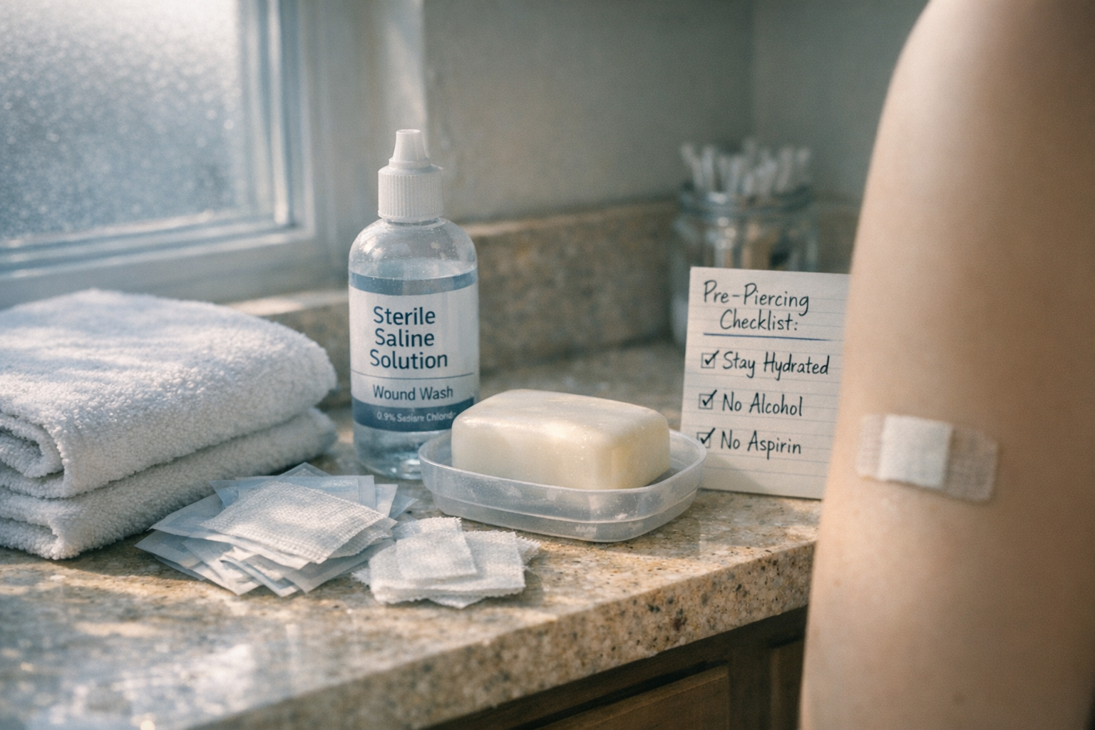 Piercing nazorg tips