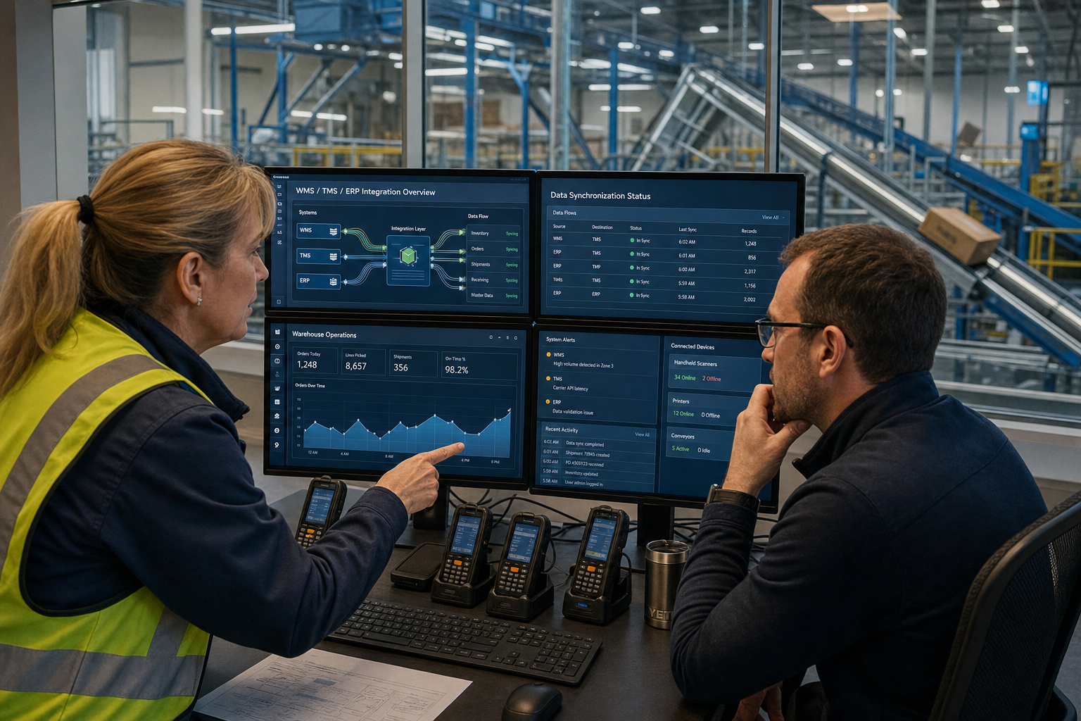 Logistiek IT-oplossingen integratie