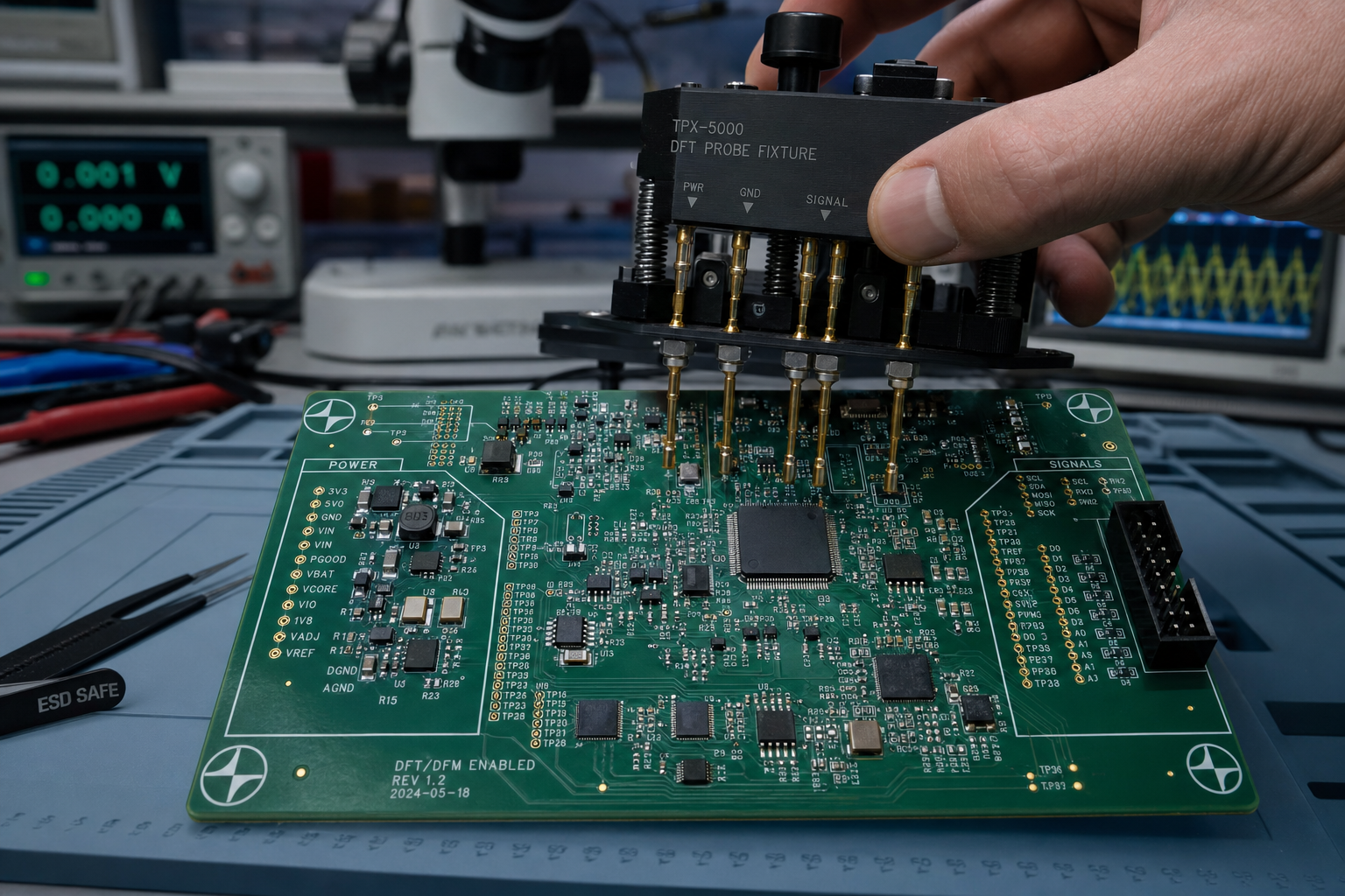 PCB design testbaar en produceerbaar maken
