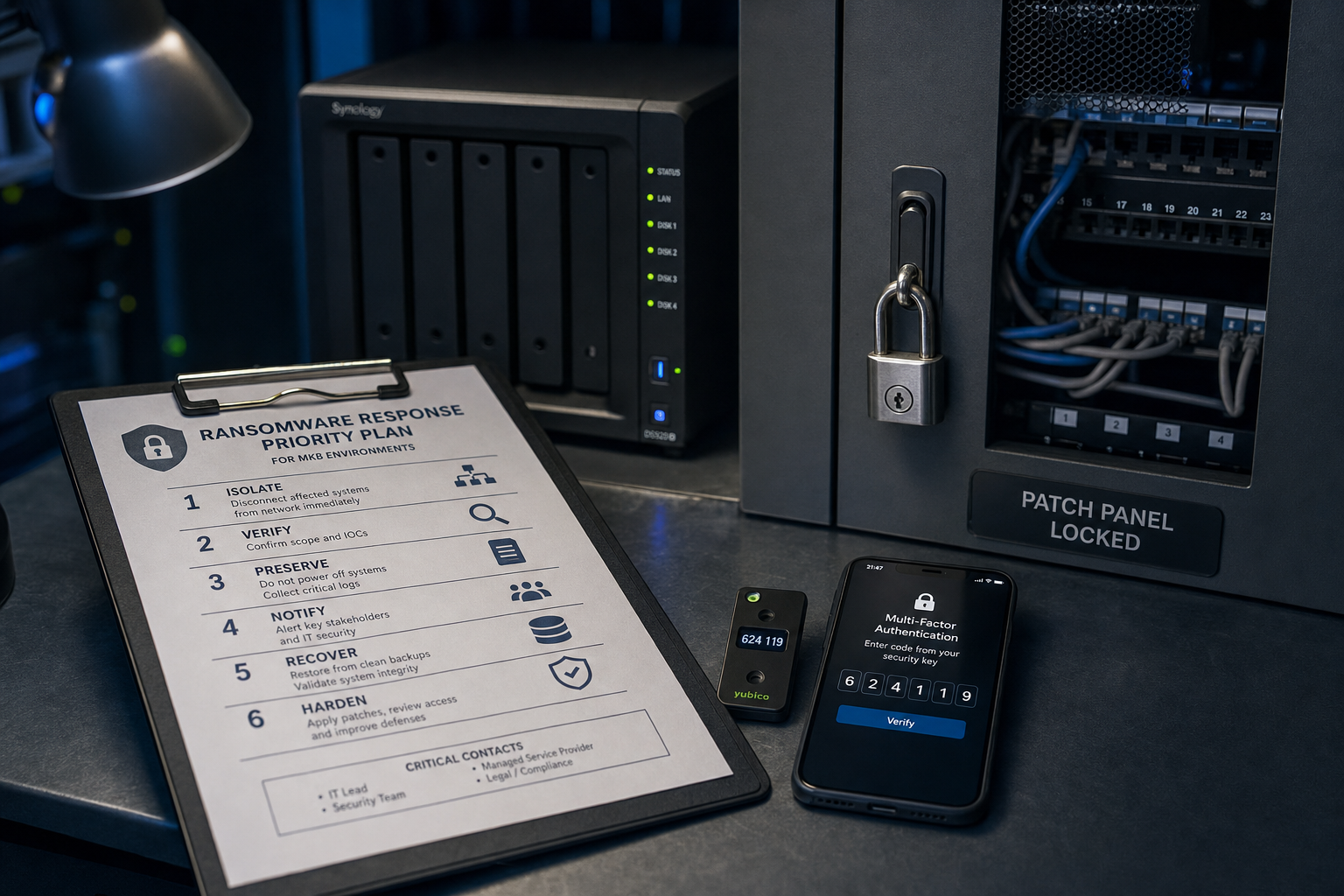 Prioritering IT security maatregelen mkb