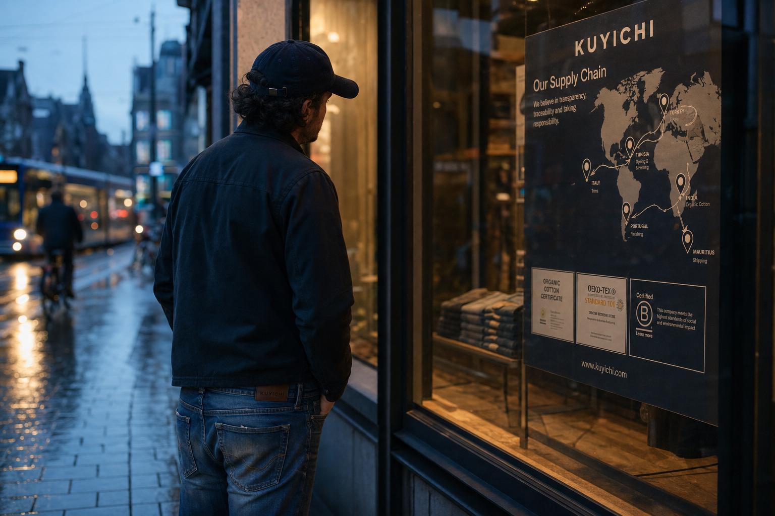 Kuyichi duurzame materialen en certificering