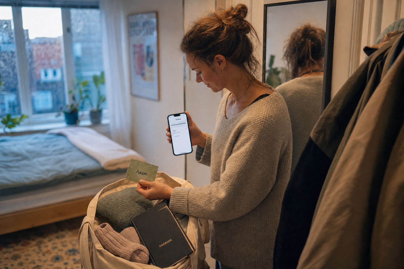 Voorbereiding eerste sessie lichaamsgerichte therapie